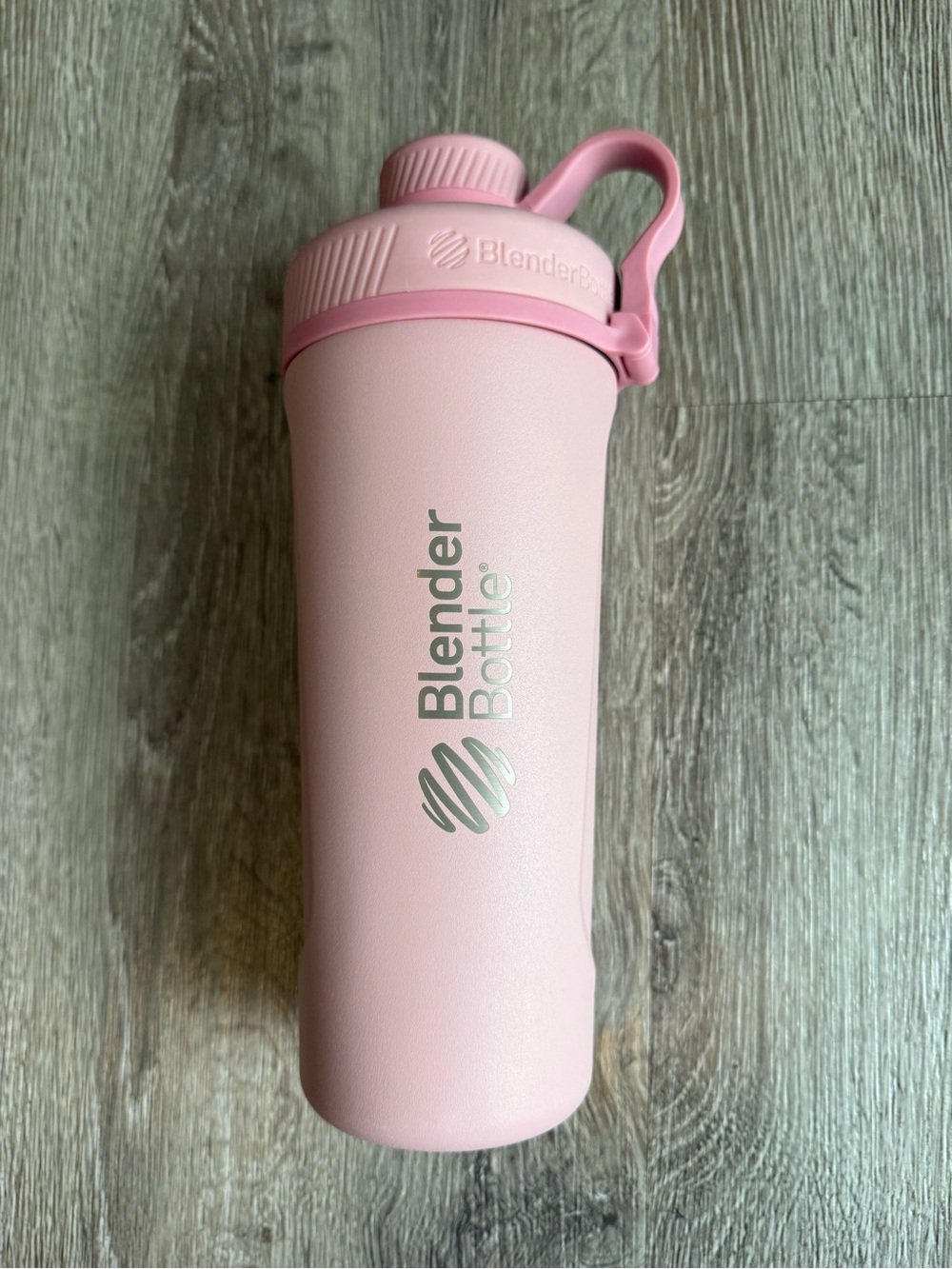 BlenderBottle Pink Insulated Stainless Steel Shaker Cup